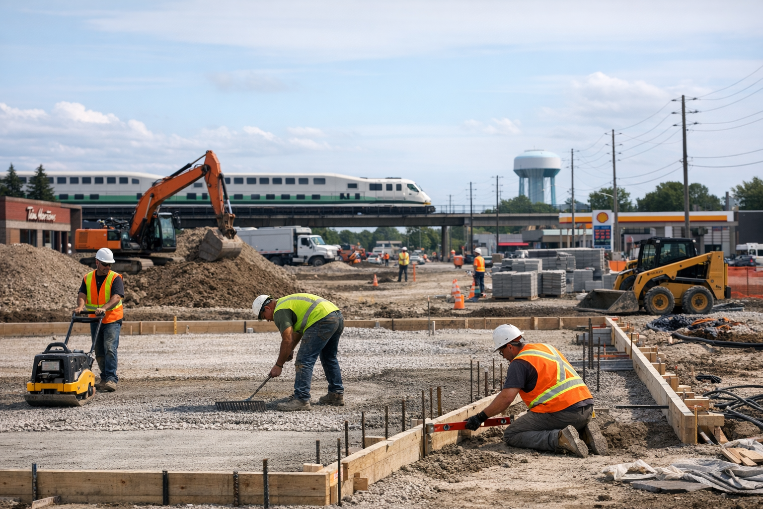 Installation process and site preparation in ST. THOMAS, ONTARIO